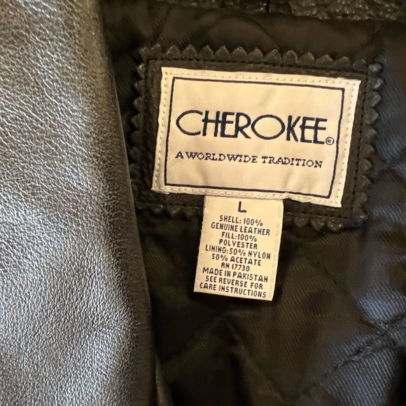 Genuine leather jacket from Cherokee, size L - Picture 8 of 8